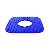 BIKE STAND BASIC REPLACEMENT RUBBER TOP BLUE